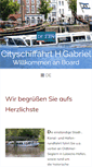 Mobile Screenshot of cityschifffahrt.de